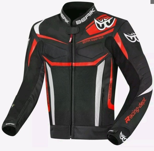 Berik giacca pelle moto - in,