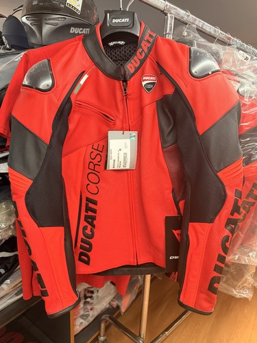 Giacca moto pelle ducati - moto,