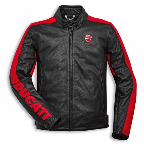 Giacca moto uomo - moto, perforata