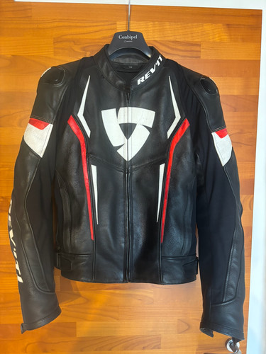 Giacca pelle moto - in,