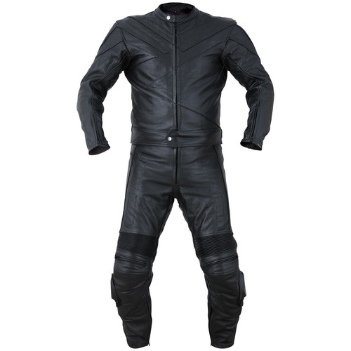Uomo tuta pelle - pelle, moto