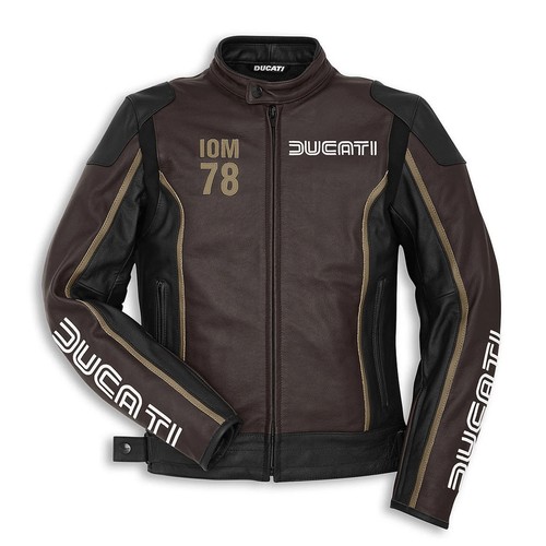 Giacca pelle moto uomo - da,