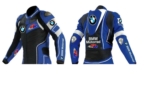 Giacca pelle moto bmw - giacca,